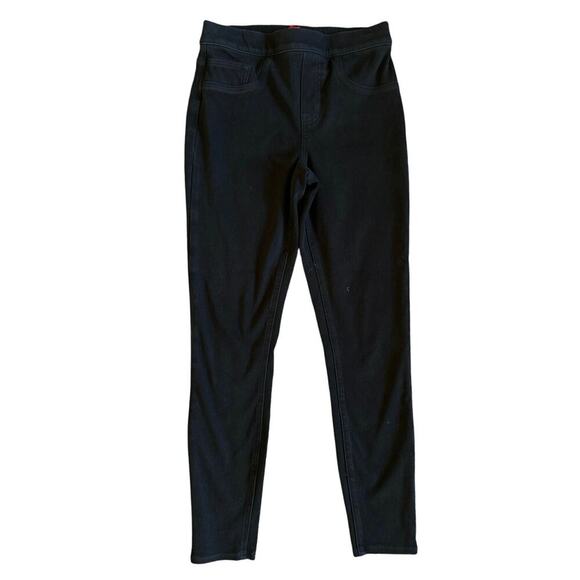 Women’s Black Spanx Jean-ish Ankle Leggings Jeggings Pants Size Small - Picture 1 of 5